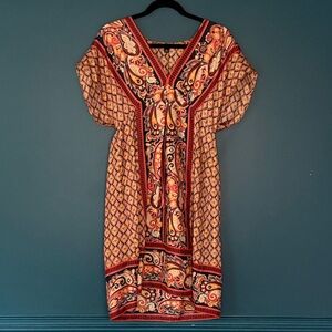 Banana Republic Vibrant Paisley Dress